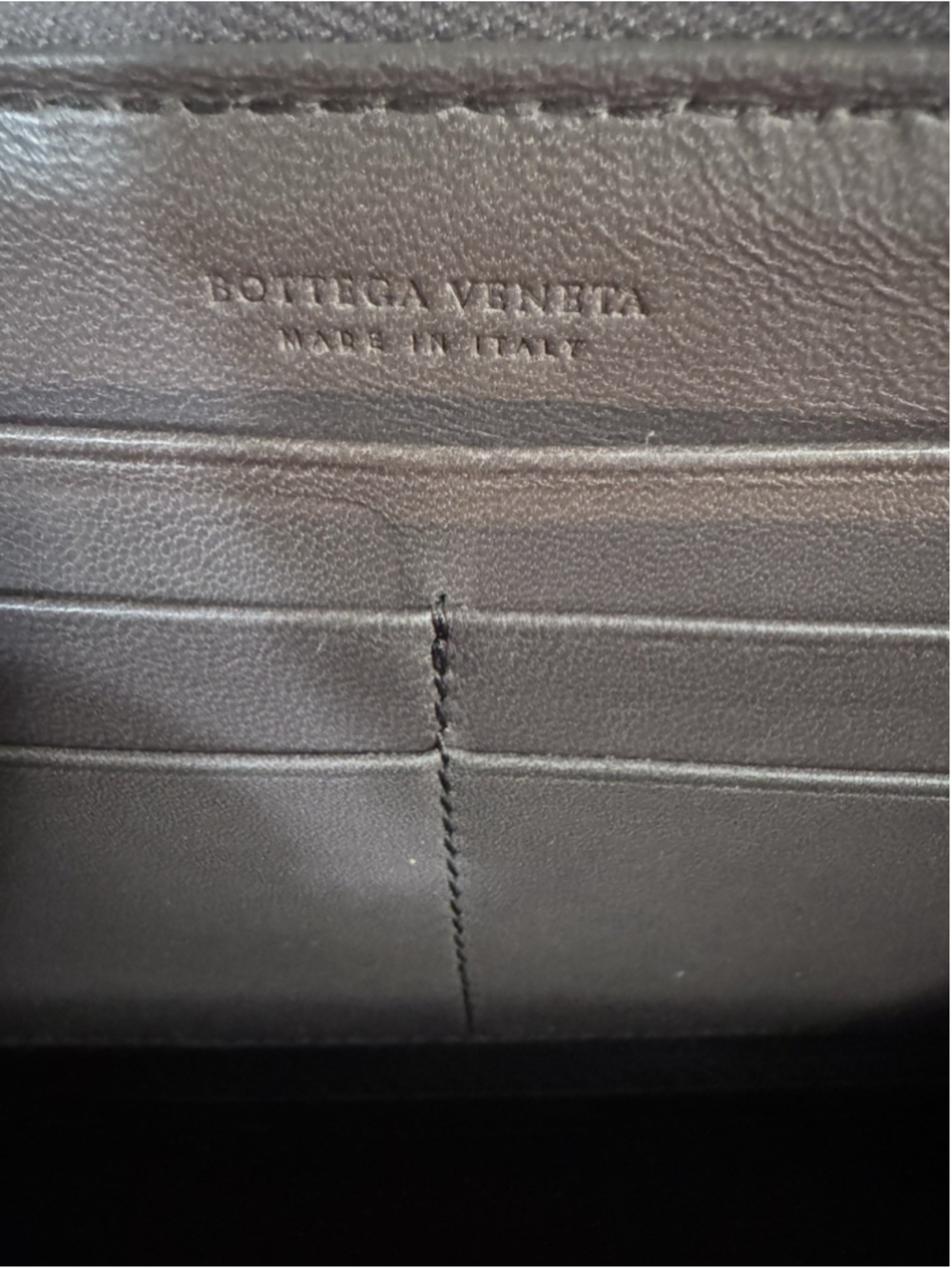 Bottega Veneta Authentic Intrecciato Leather Zip Around Women Wallet Mauve - Picture 4 of 14